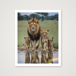 Side by Side — 91×112cm, 36×44" Print only