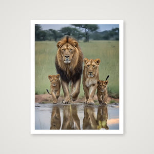 Side by Side — 112×137cm, 44×54" Print only