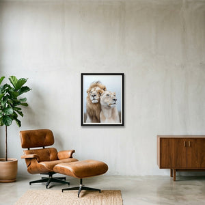 Ivory — 40×50cm, 16×20" Black Frame