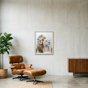 Ivory — 40×50cm, 16×20" Oak Frame