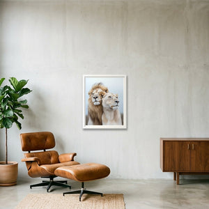 Ivory — 40×50cm, 16×20" White Frame